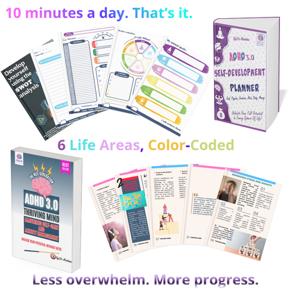 ADHD Self-Development Planner for Women