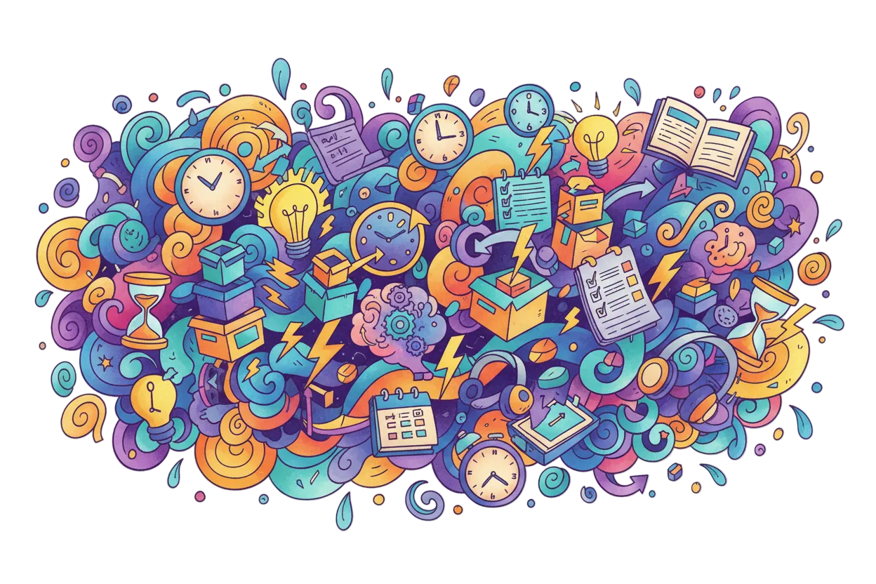 ADHD Background Illustration