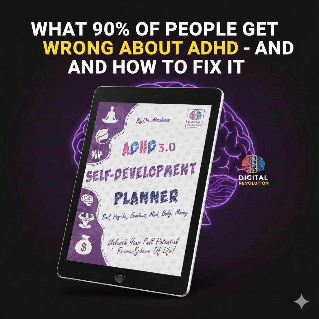 ADHD Self-Development Planner for Women